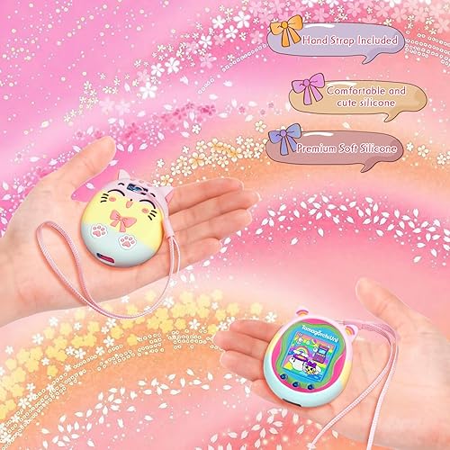 Miniatura 6 de Tamagotchi Uni - Funda de silicona para máquina virtual para mascotas, protector de pantalla compatible con Tamagotchi Uni Watch Digital Pet (funda