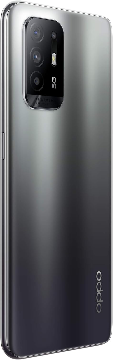 OPPO F19 Pro+ 5G Dual-SIM 128GB ROM + 8GB RAM (GSM only | No CDMA) Factory Unlocked 5G Smartphone (Fluid Black) - International Version