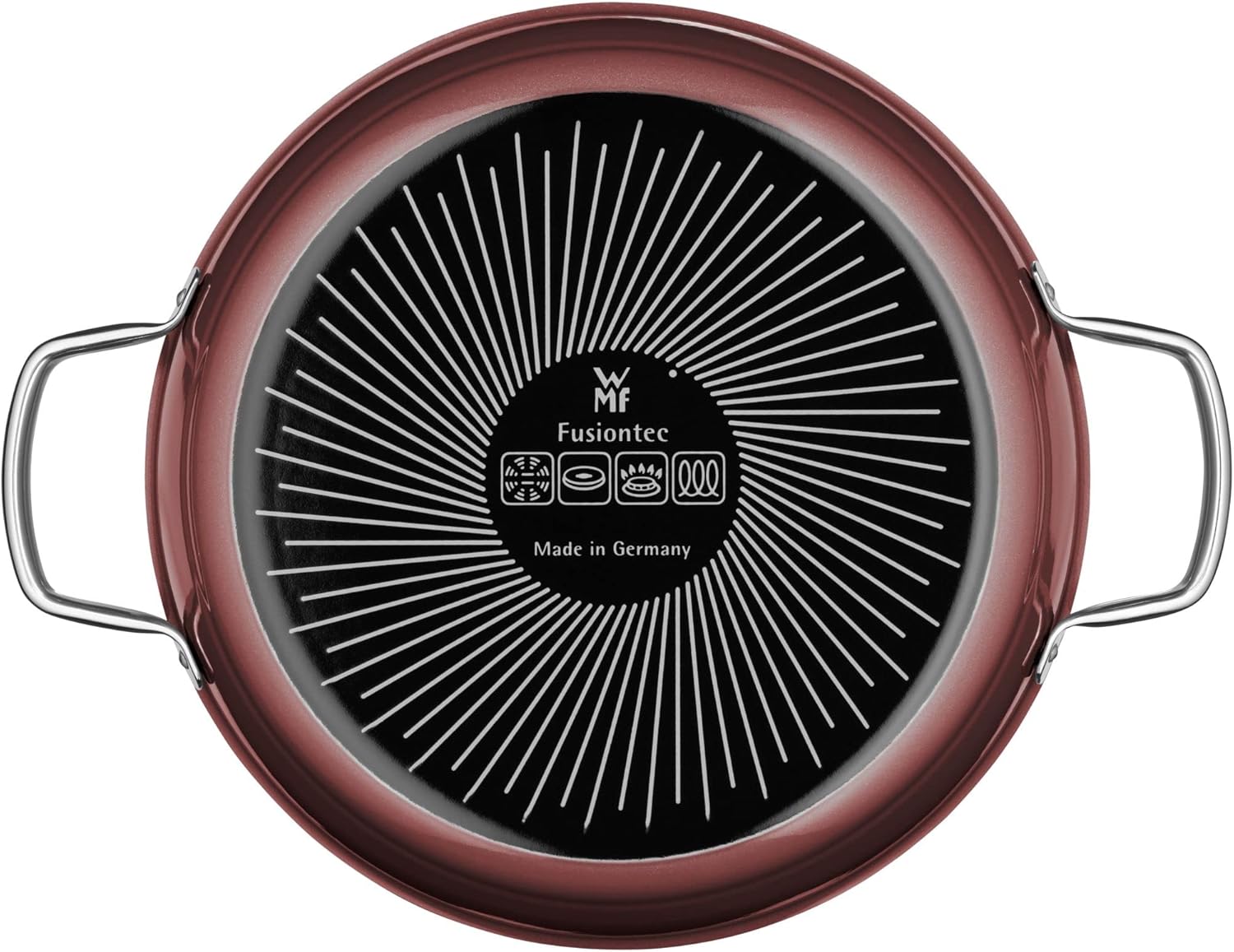 WMF Fusion Tech 24cm RQ Mineral Rotisserie (Rose Quartz) IH Gas Fire Safe W0515845290