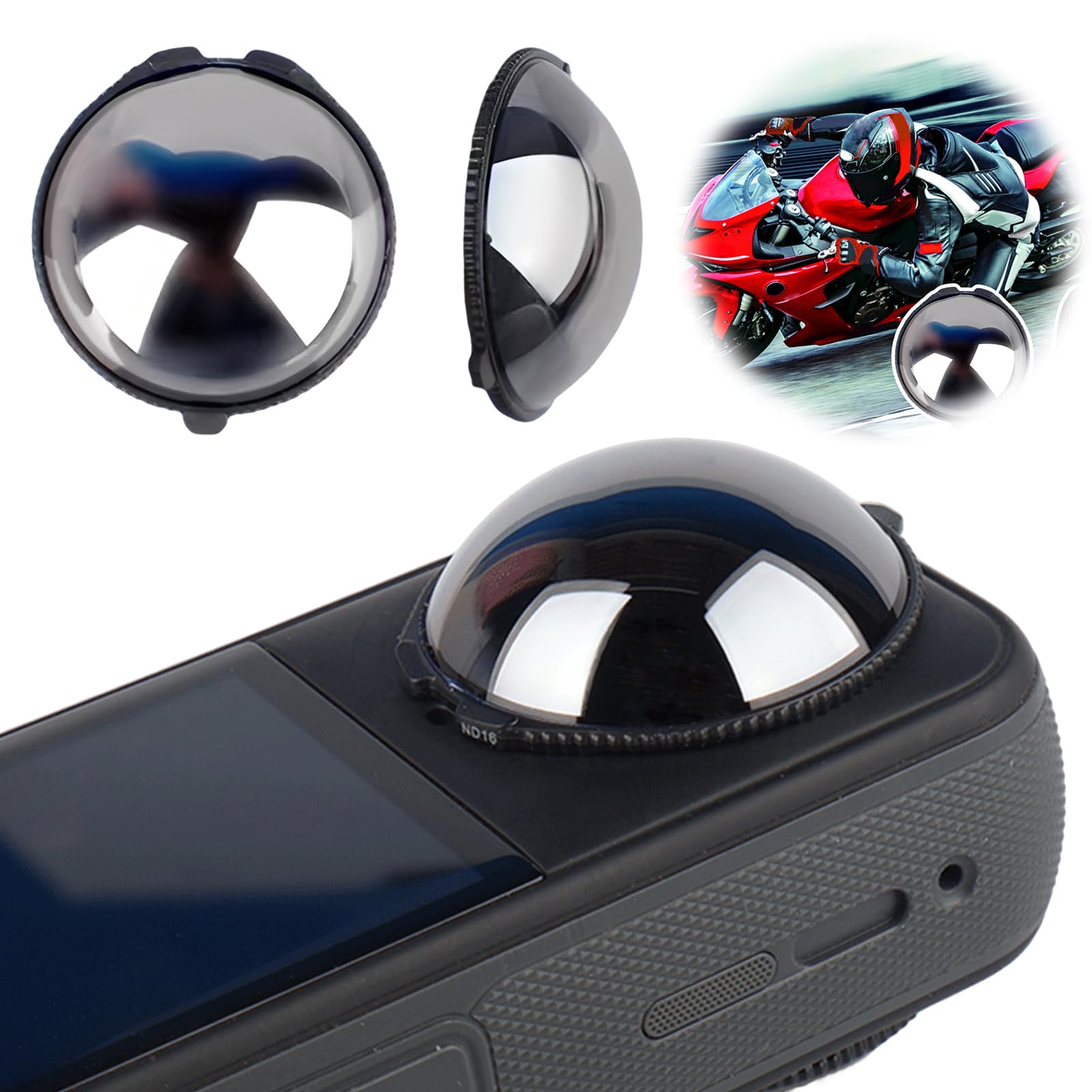 Filtri ND, filtro obiettivo sfocatura movimento, filtro a vite per riduzione della luce per riprese all'aperto, creazione di vlog, registrazione video cinematografica, adatto per vlogger, fotografi e