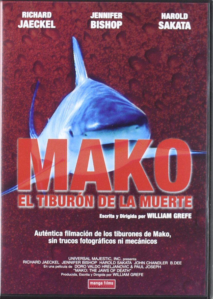 Mako El Tiburon De La Muerte DVD 1976 Mako, The Jaws of Death Amazon
