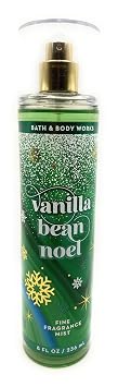 Bath & Body Works Vanilla Bean Noel Fine Fragrance Mist 8 Fluid Ounce Spray