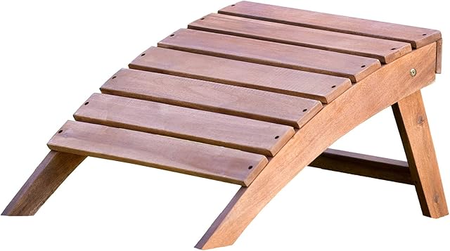 Plant Theatre Adirondack Folding Hardwood Footstool