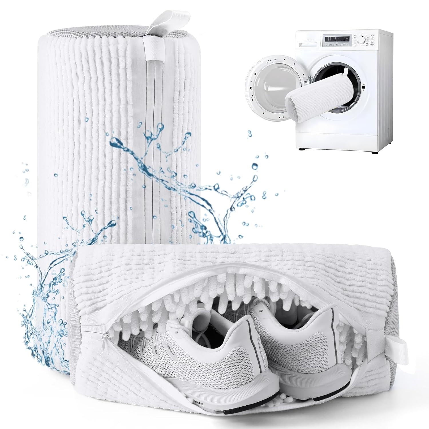 Shoe Washing Machine Bag Shoe Laundry Bags for Sneakers Reusable Shoe Cleaning Bag for All Shoe Sizes