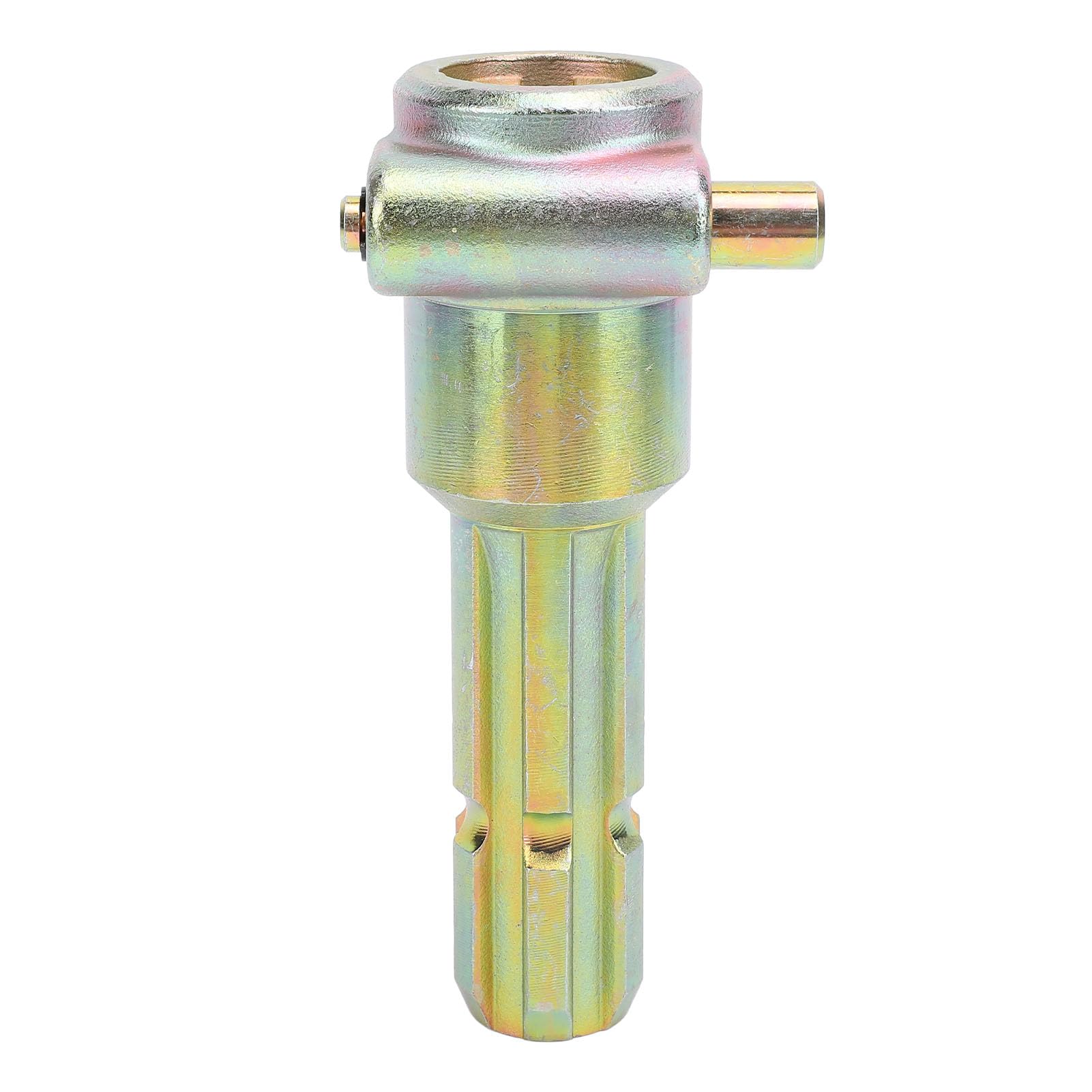 Adapter Przedłużacza WOM Mocna Metalowa Konstrukcja Szybkozłącze do Ciągników o Mocy 70 KM, Adapter do 3-punktowego Systemu Szybkiego Zaczepu, Idealny do Różnych Prac Rolniczych, Konstrukcja
