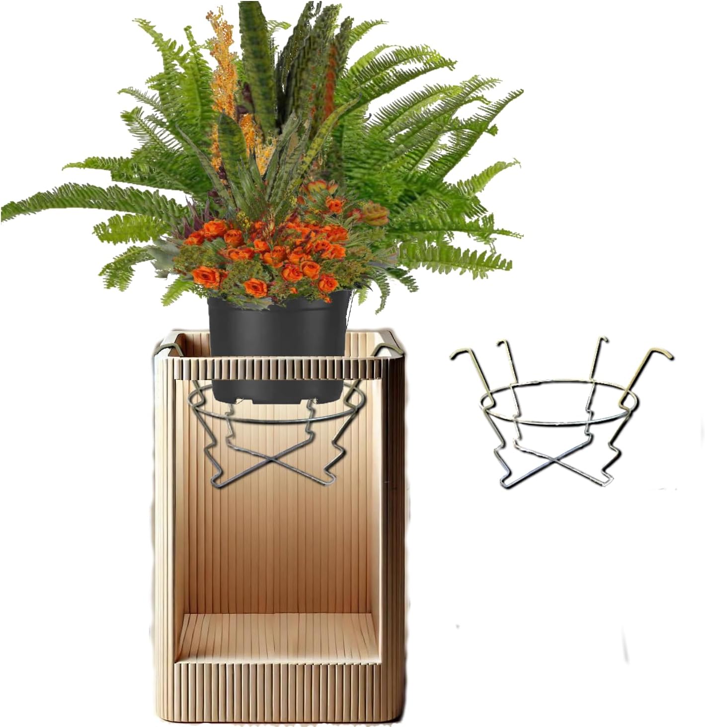 Amazon.com: DropNplanter Premium Planter Insert, Drop N Summer, Any ...