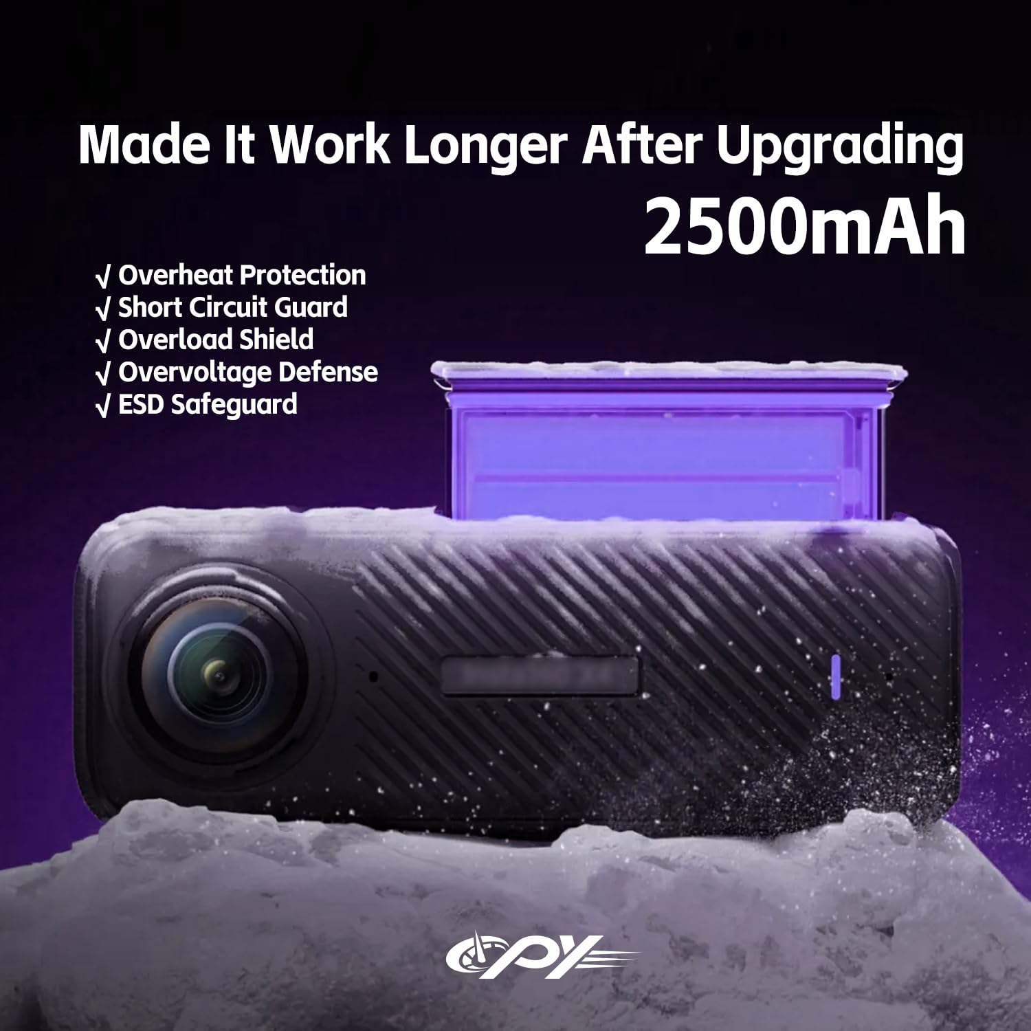 Battery Charger BC-ZD1 | Battery Charger for high-Capacity NP-FZ100 Batteries (x2) with USB Power Delivery (PD) Support