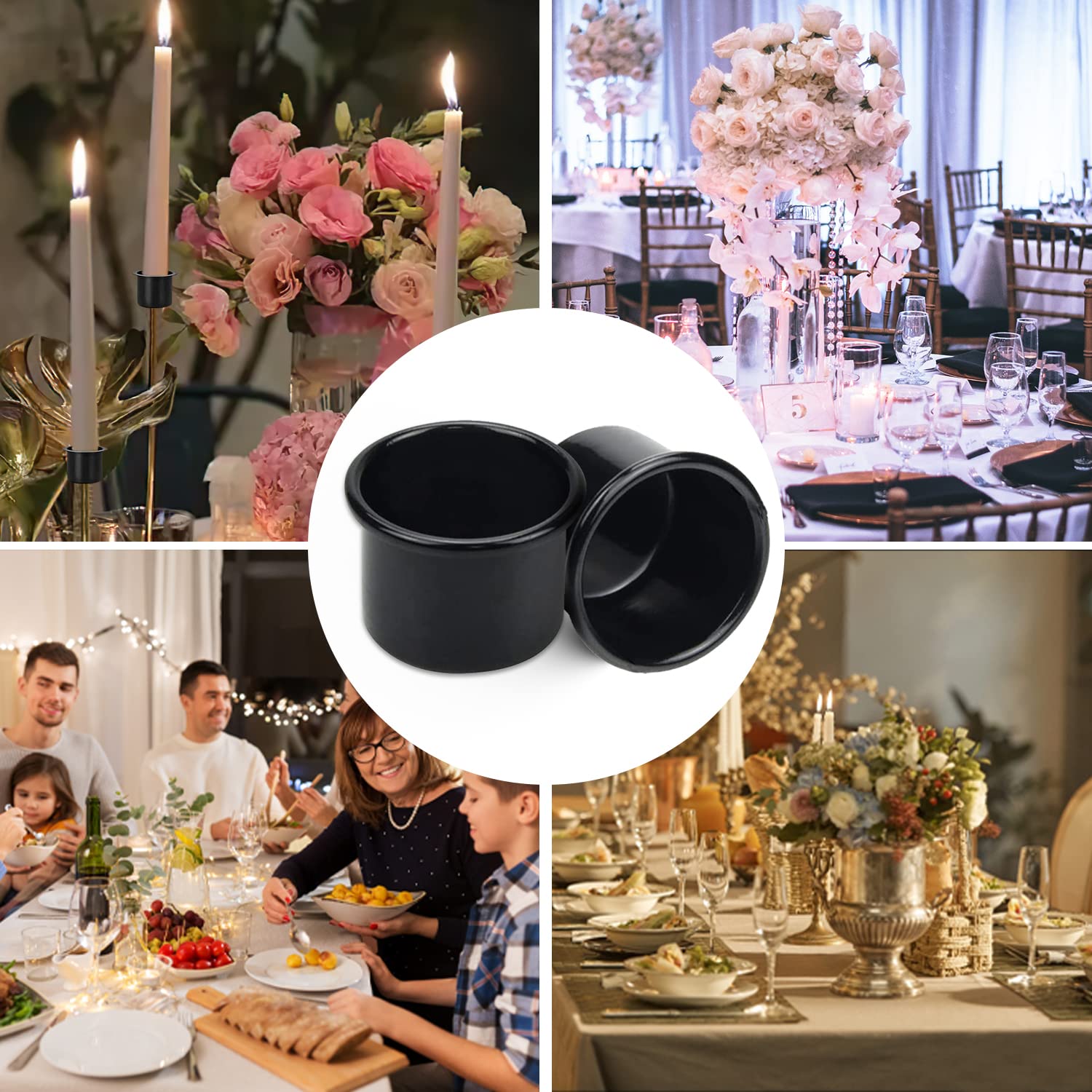 Lxoraziy 30 Pièces Inserts De Bougie En Métal Bougeoir, Mini Bougeoir, Rond Bougeoir En Métal Aluminium, Pour La Décoration, Les Mariages, Les Fêtes Et Les Décors De Table (Argent