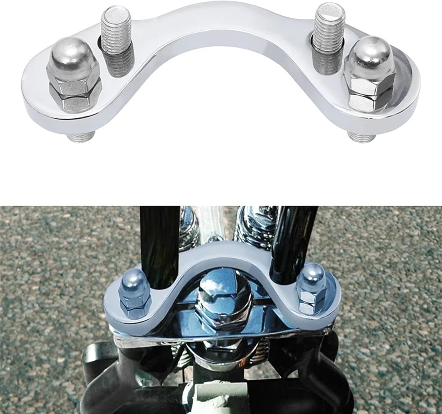 ハンドルライザー バイク ハンドルバー ツリー アダプター