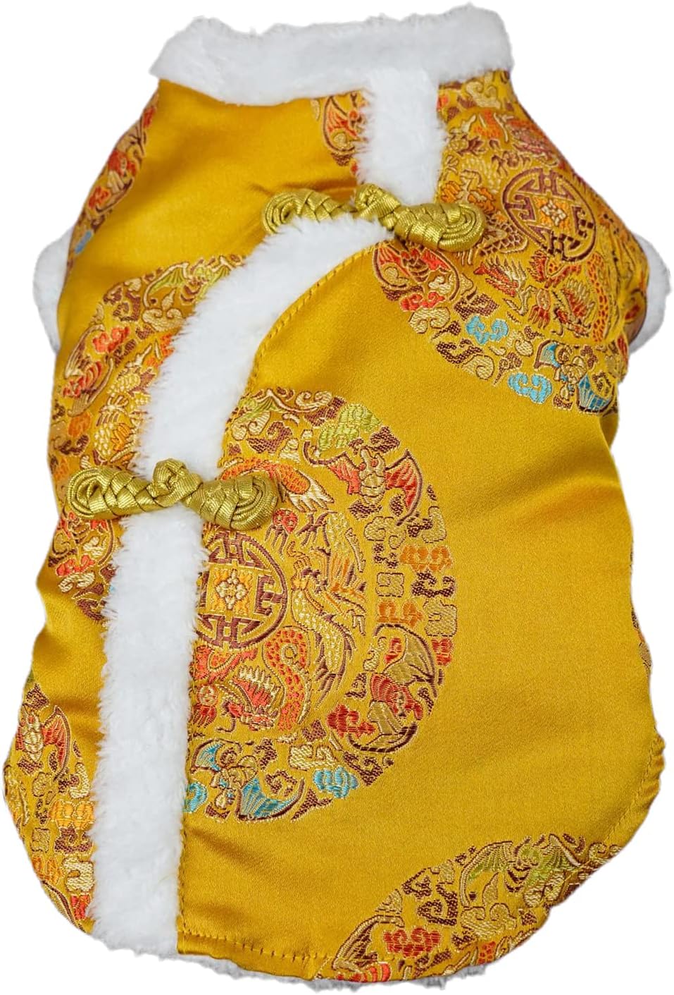 Dog Chinese Style Coat Pet Suit Cat Cheongsam YESBAY Winter Warm