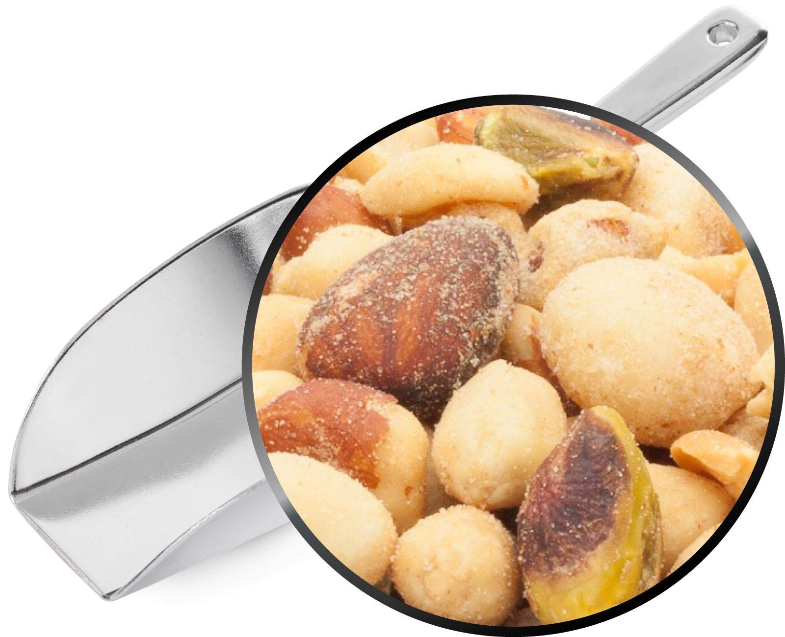 1 x 3kg Nusskernmischung Oriental mit Erdnuss Cashew Macadamia Mandel Pistazie 23 % Protein exotisch