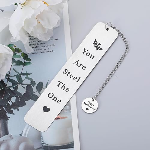 Miniatura 5 de Perleddom Regalos de cesta abucheada para marido, 11 aniversario de aniversario, regalos para él, ella, divertido regalo de aniversario de 11 °