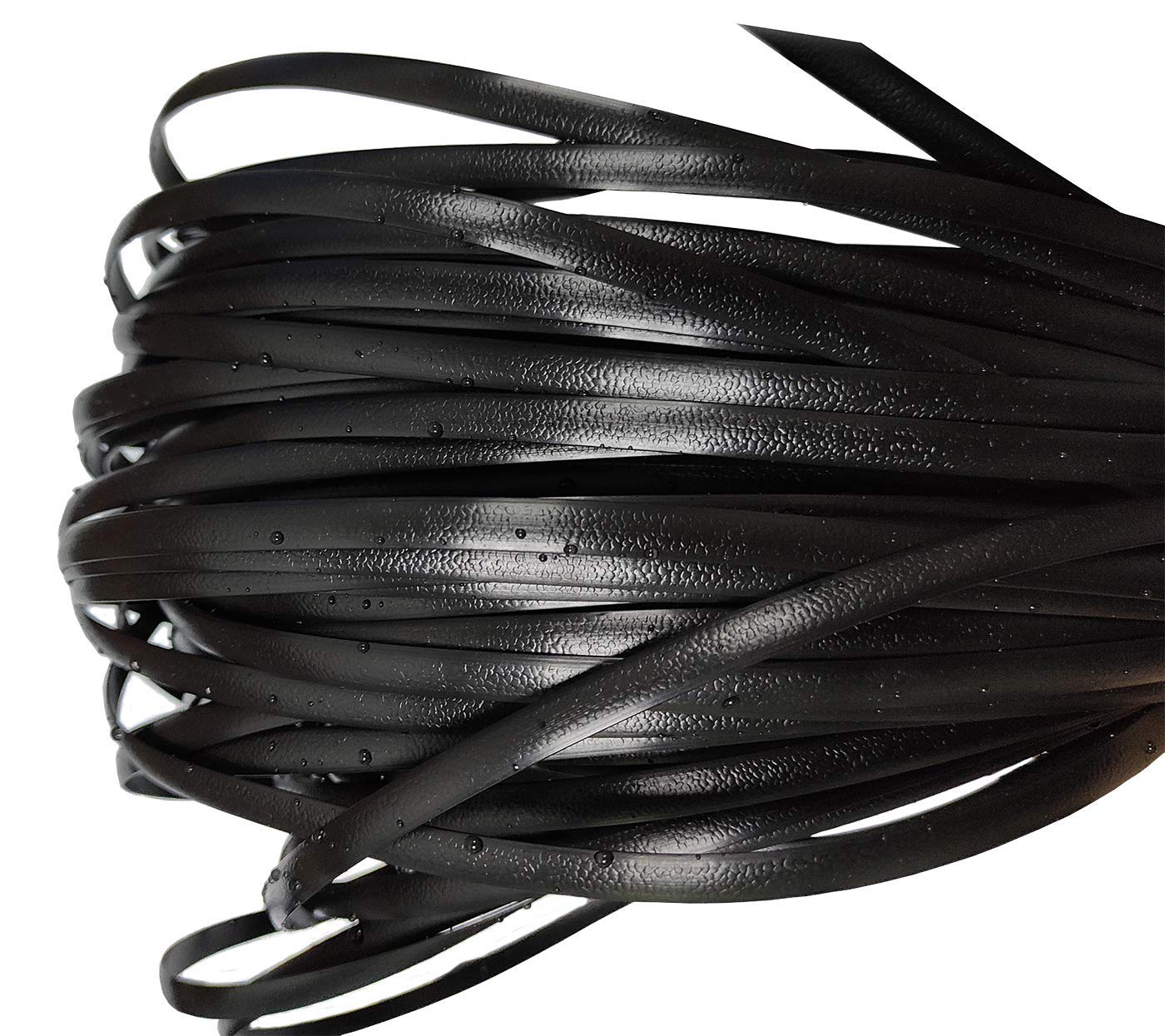 Rattan Sintetico Nero Con Coste - 15.2 M, Per Riparazione Sedie E Lavori D'Intreccio - Foto 10