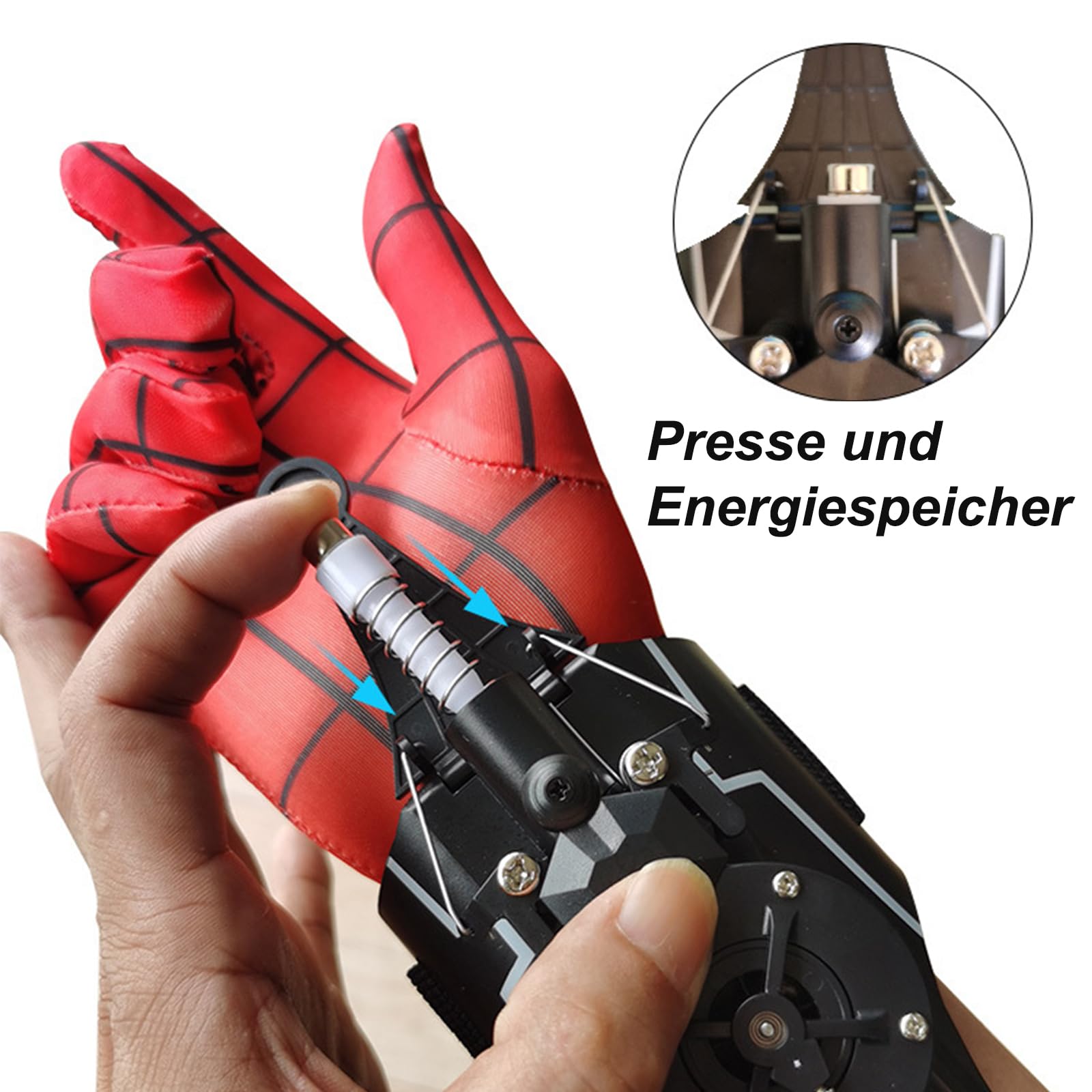 Lance-Toile, Lanceur Web en Hommage au Spidey, Spider Shooter de Peter Parker, Parfait for Le Cosplay