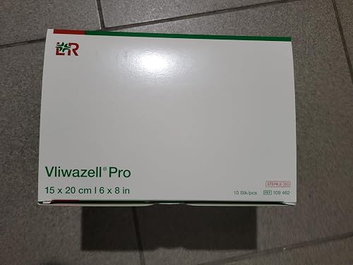 Vliwazell Pro Saugkompresse mit Superabsorber 15x20 cm, 10 S