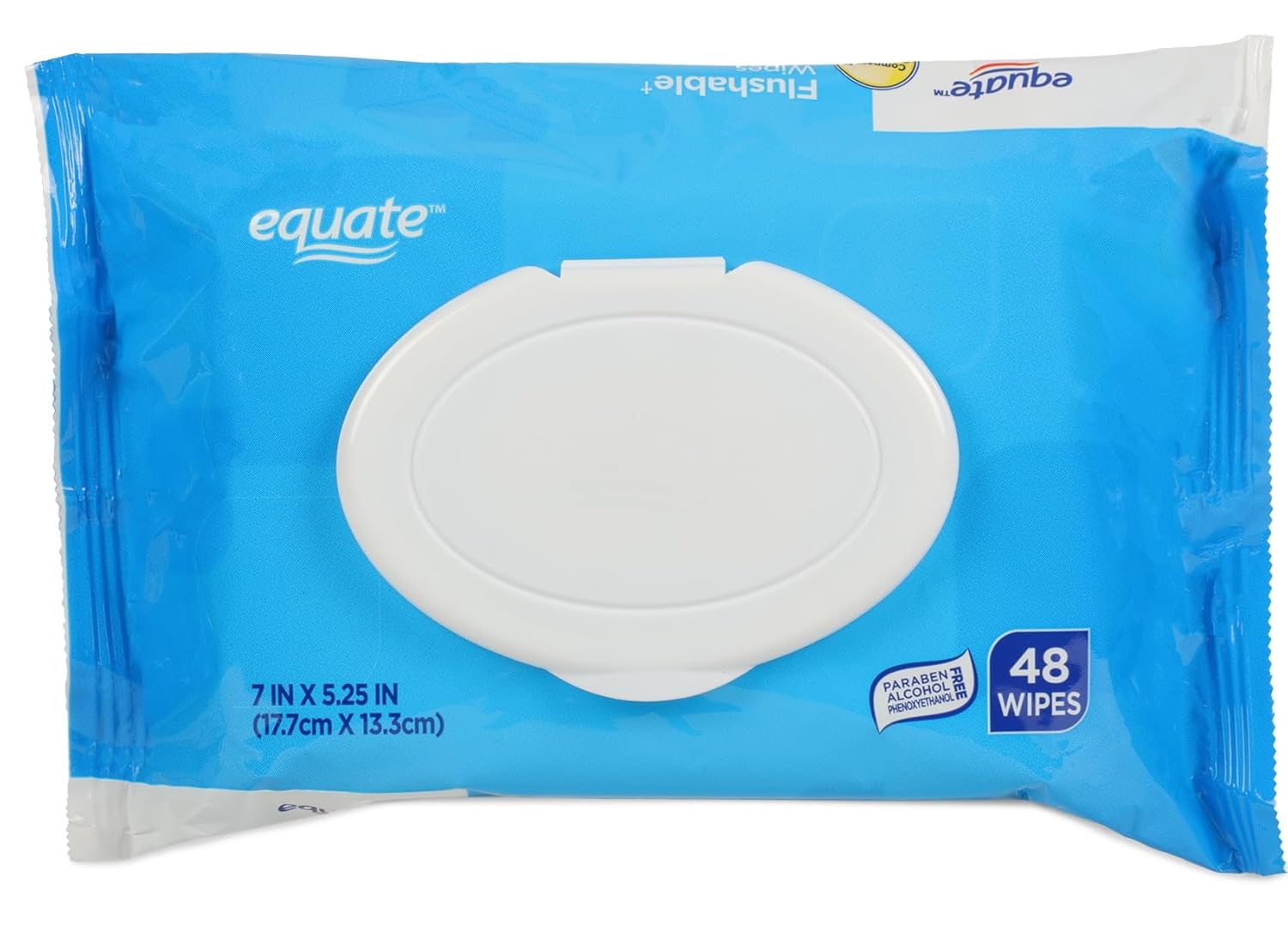 Equate Flushable Wet Wipes, Fresh Scent, 480 Wipes (10 Pack)