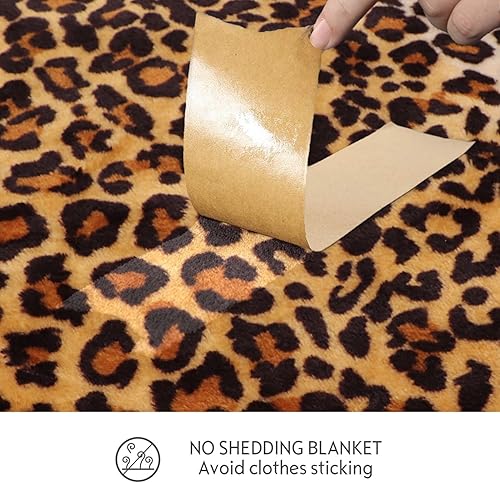 Miniatura 7 de MACEVIA Manta California King para cama, manta suave grande de 120 x 120 pulgadas, forro polar de franela gigante que se adapta a toda la familia y