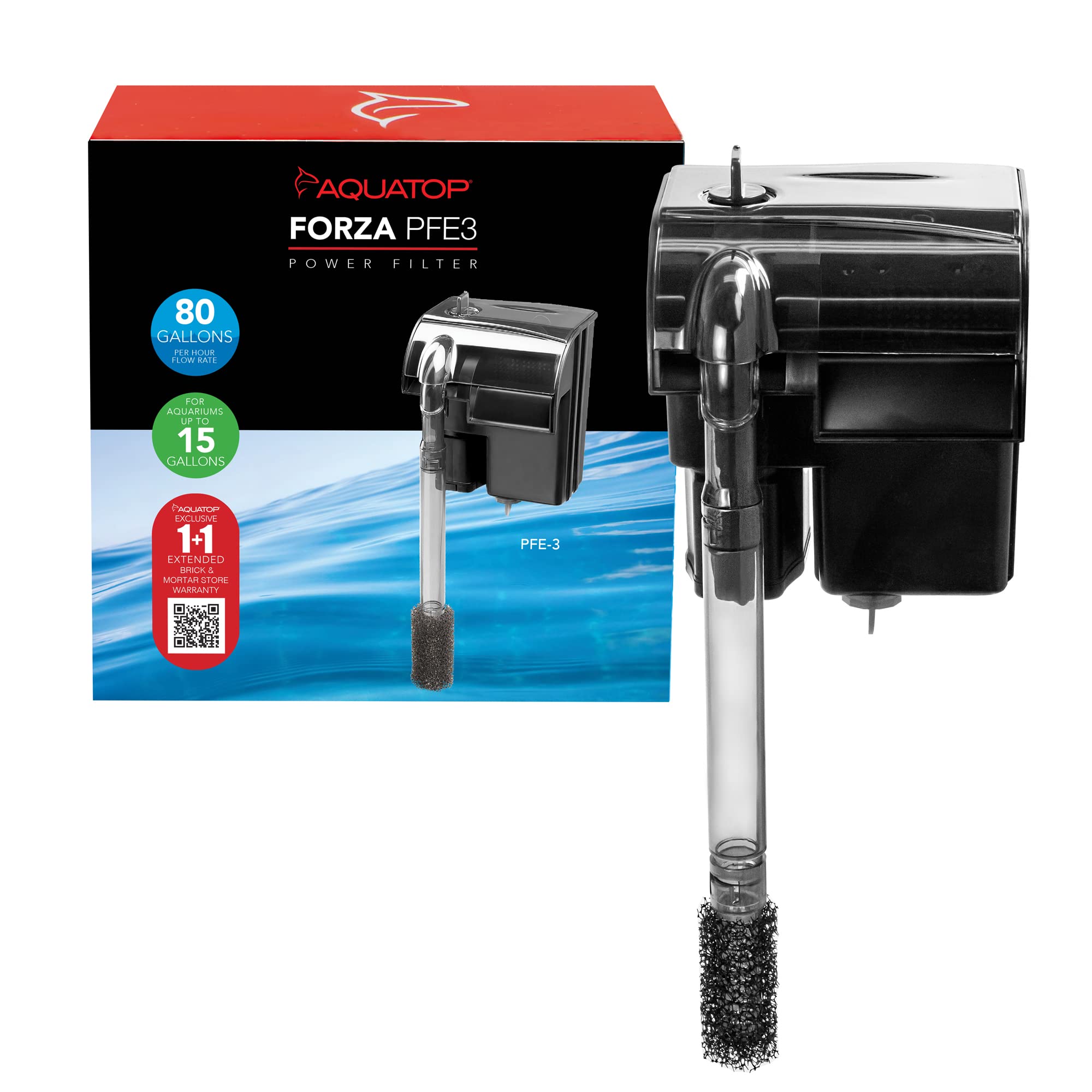 Aquatop PFE-3 Filtre à suspendre pour aquarium