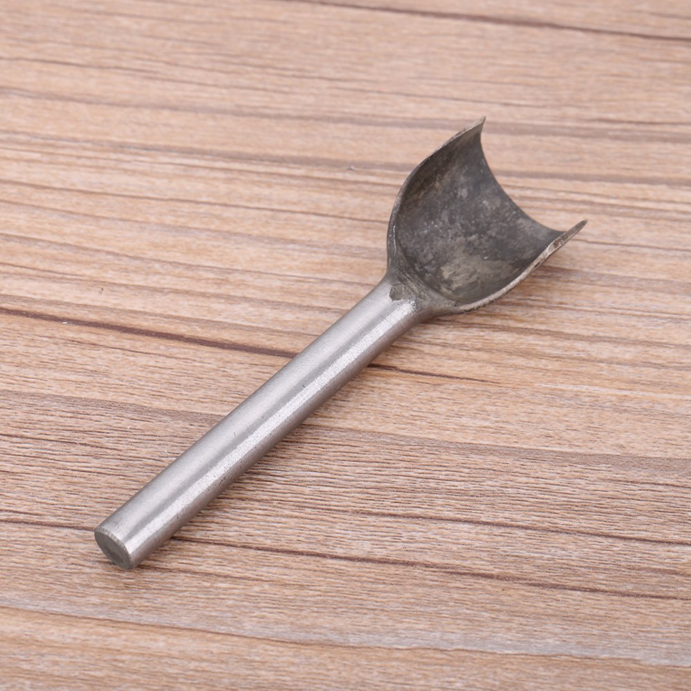 Set di 7 taglierine semirotonde, per lavori manuali fai da te, in pelle, taglio semi-rotondo, per cintura e cintura da 10 a 40 mm
