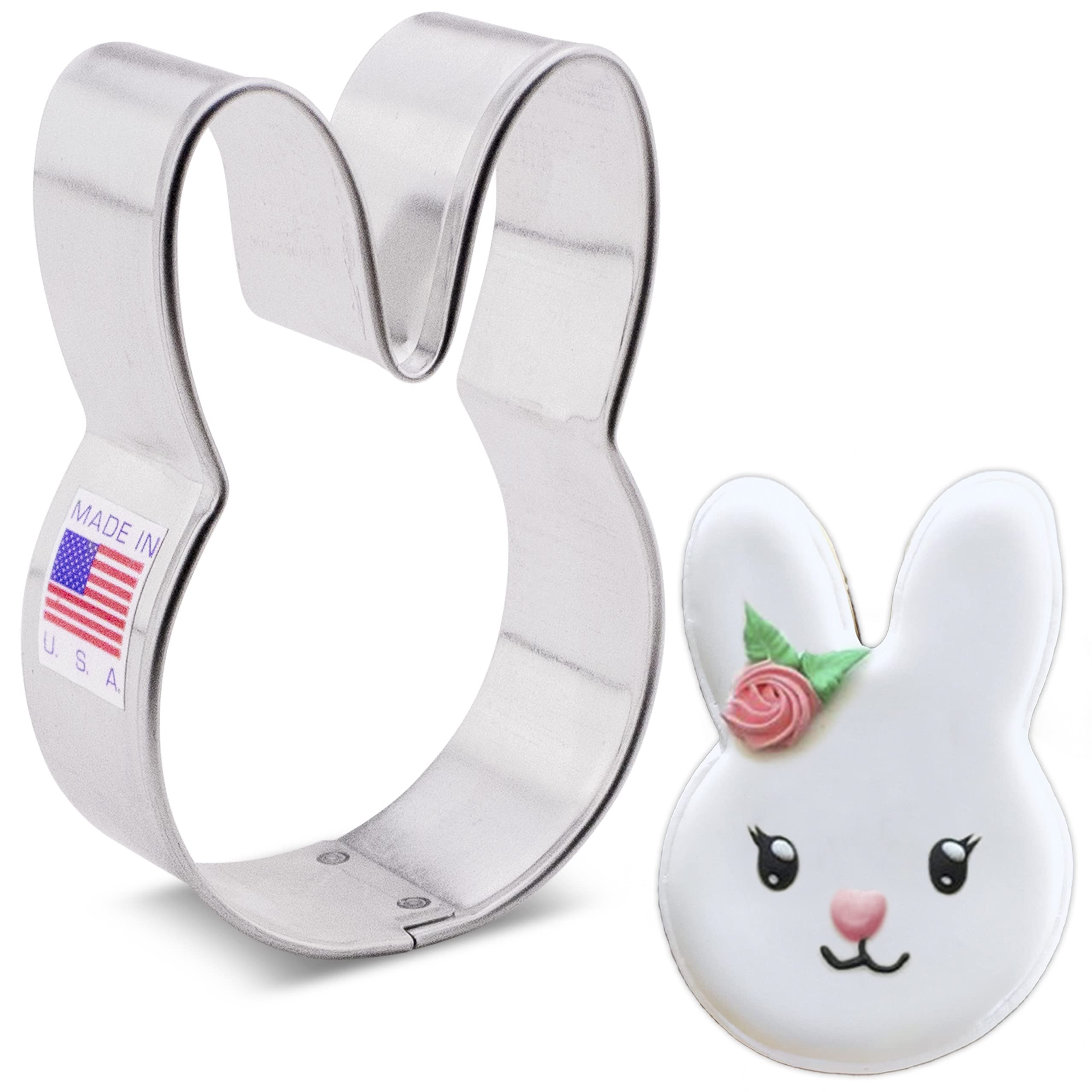 Ann Clark Formina Per Biscotti A Forma Di Coniglietto 7.6 Cm | Acciaio USA Per Pasqua