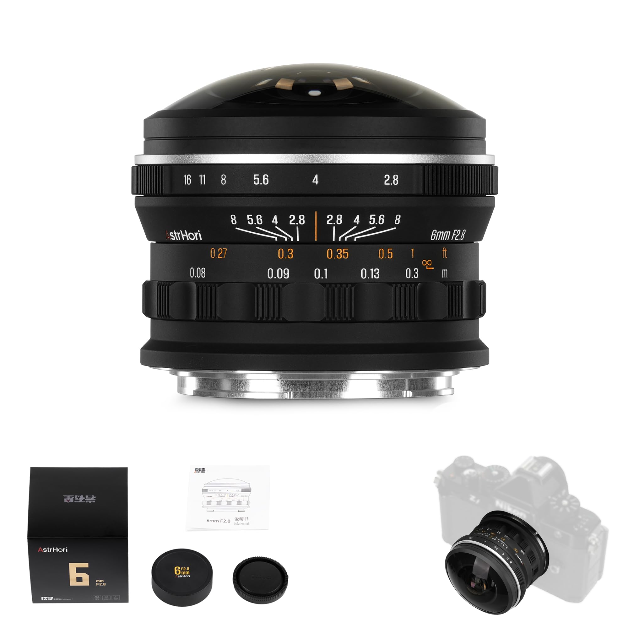 Amazon.com : AstrHori 6mm F2.8 Circular Fisheye Lens for Nikon Z