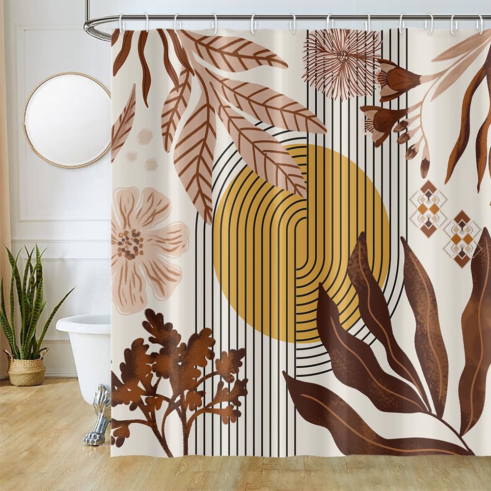 Uiiooazy Abstract Shower Curtain