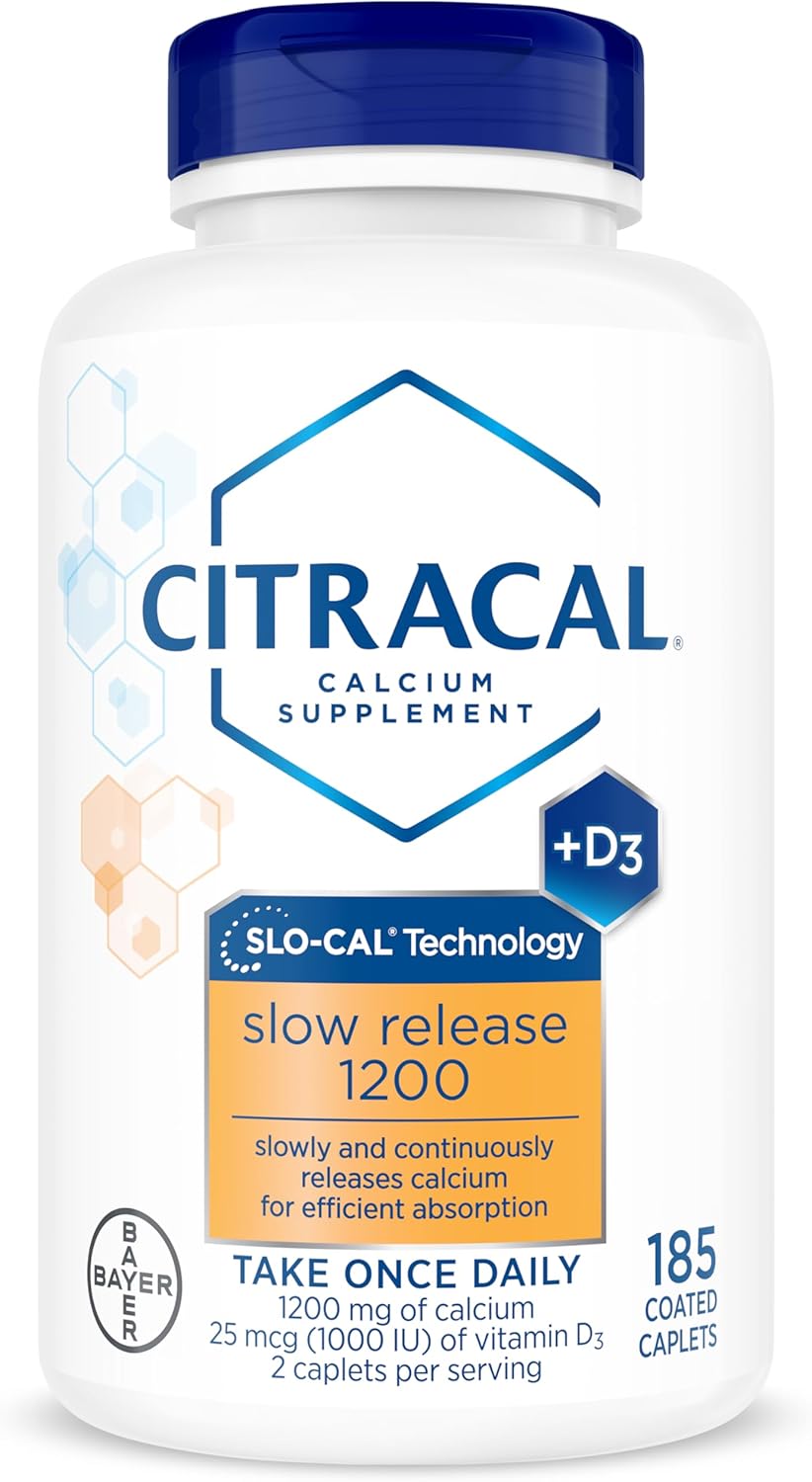 Citracal Slow Release- Calcium 1200 mg with...