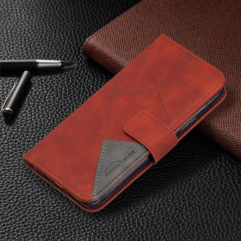 dla iPhone 13 mini (kolor: zielony) Trwały skórzany portfel Magnetyczne etui z klapką do gniazd kart telefonicznych