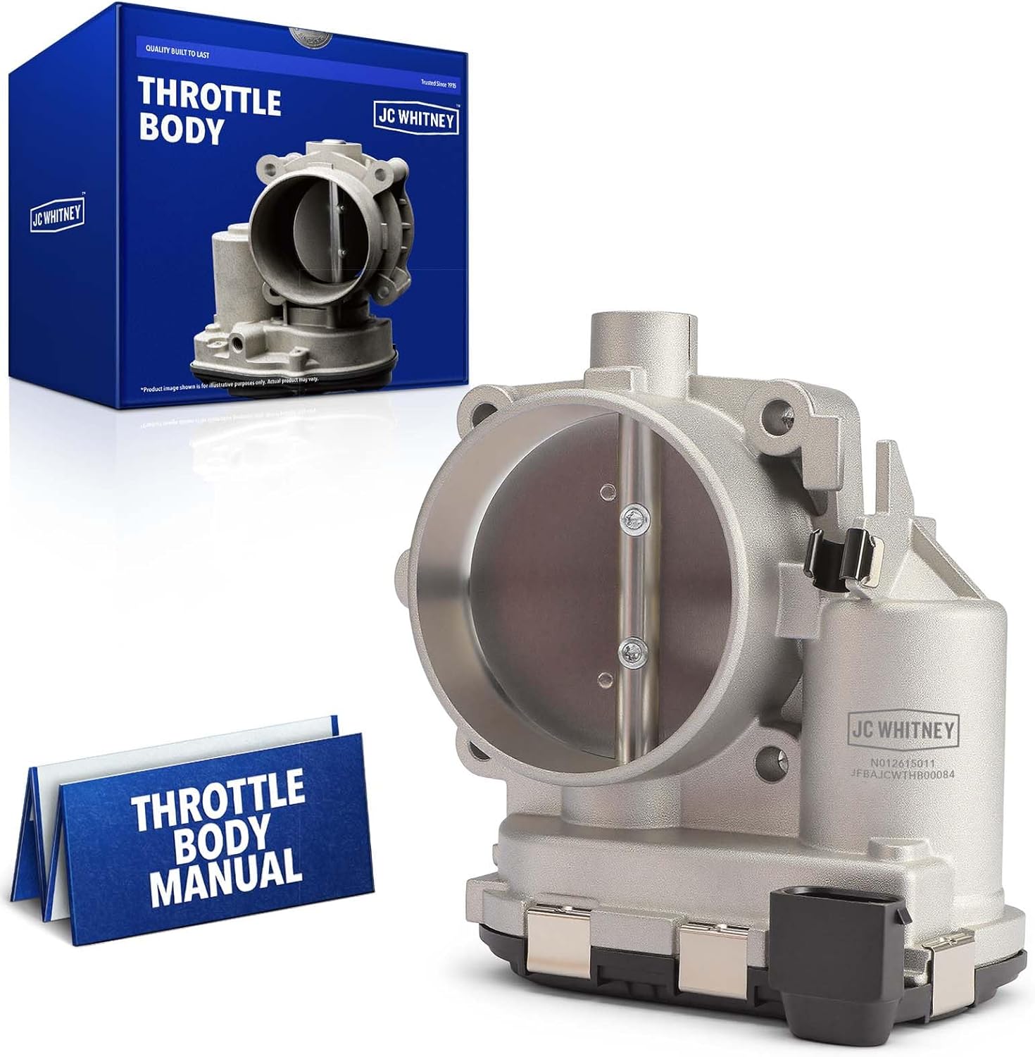 JC Whitney JFBAJCWTHB00084 Throttle Body - Compatible with Mercedes-Benz C280 2006-2007, C300 2008-2012, C32 AMG 2002-2004, C350 2006-2011, C55 AMG 2005-2006