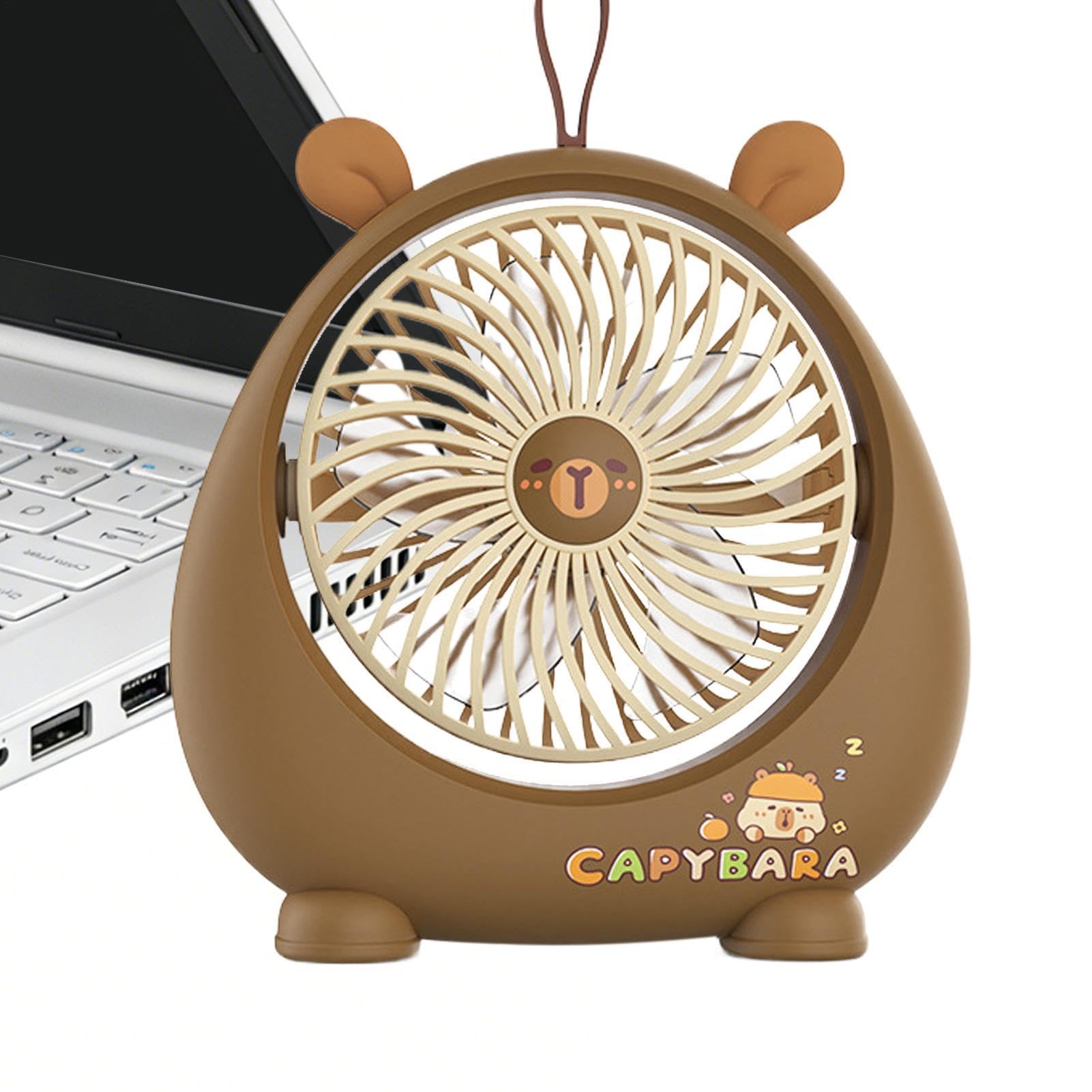 Ventilateur de bureau silencieux petit modèle cartoon pour maison