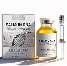 Salmon DNA Serum – Salmon DNA Ampoule PDRN Microneedling Serums for Face and Body, Anti-Aging Hydration Booster, Skin Repair, Brightening & Firming Serum for Use with Microneedling, Derma Roller & Pen