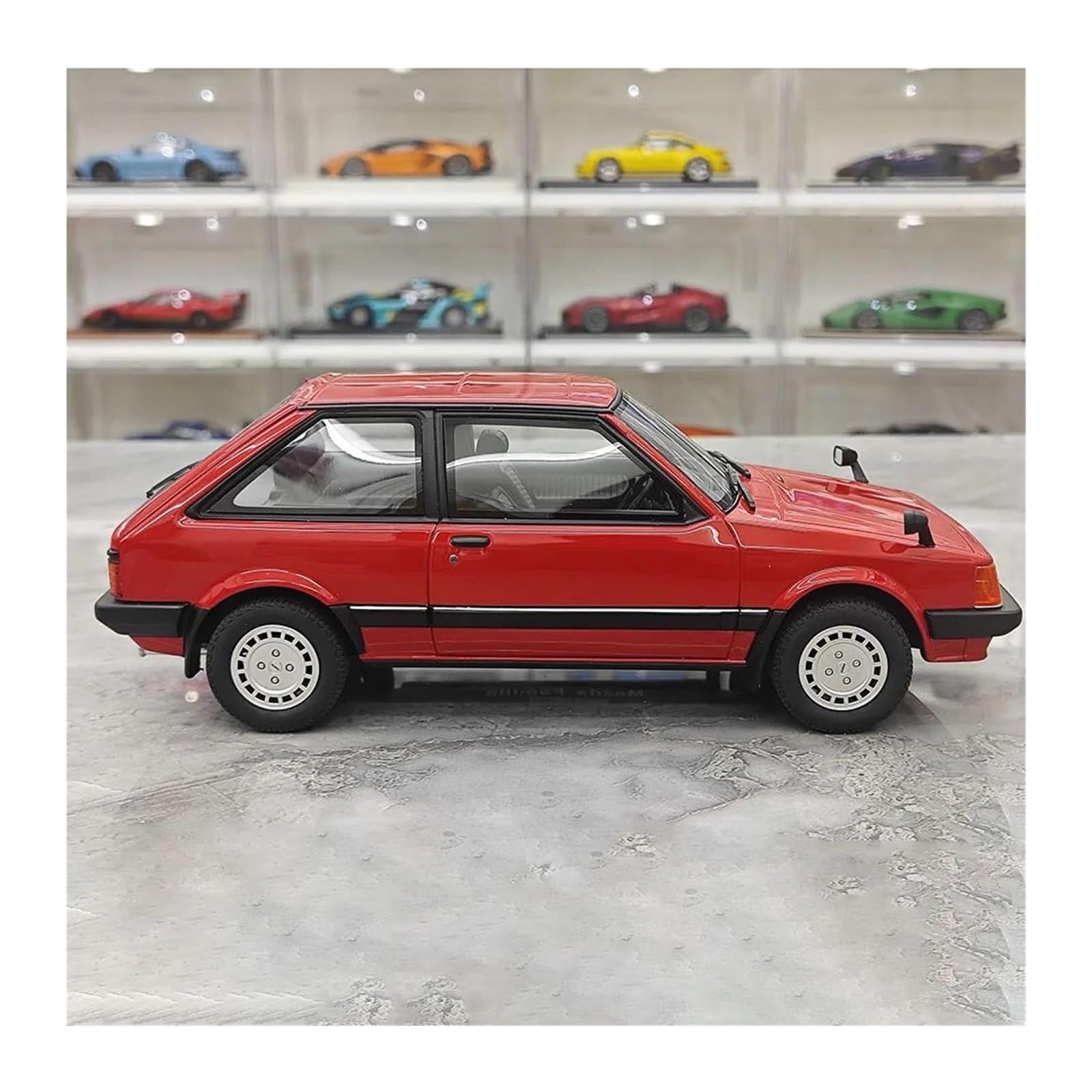 Metallo Scala Replica Resina 1 18 Adatta Per La Decorazione Domestica Del Modello Di Auto Statica Simulata Mazda Samurai Edition Hobby Veicoli Giochi Set