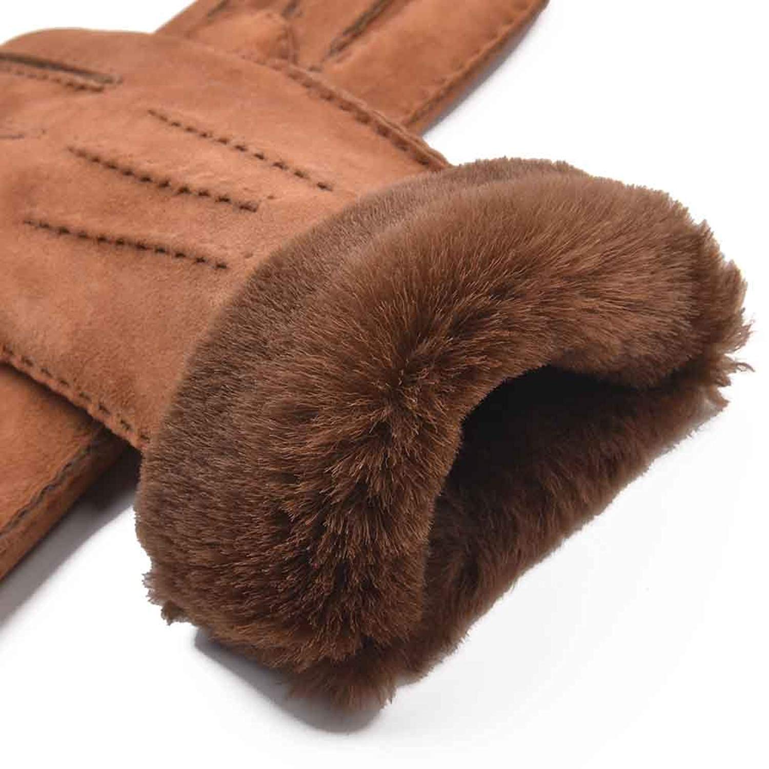 Unisex-Adult Mittens Męskie Zimowe Rękawiczki Australijskie Grube Ciepłe Zimowe Rękawiczki Nowoczesne, Casualowe Męskie Rękawiczki Na Palce/Colour/9.5"