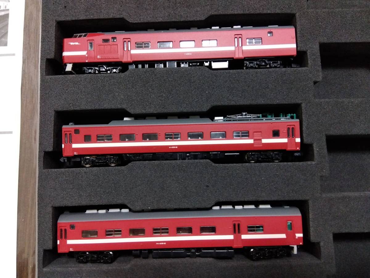 Nゲージ 東京堂 JR419系 3両基本セット+増結セット おまけクハ715新品