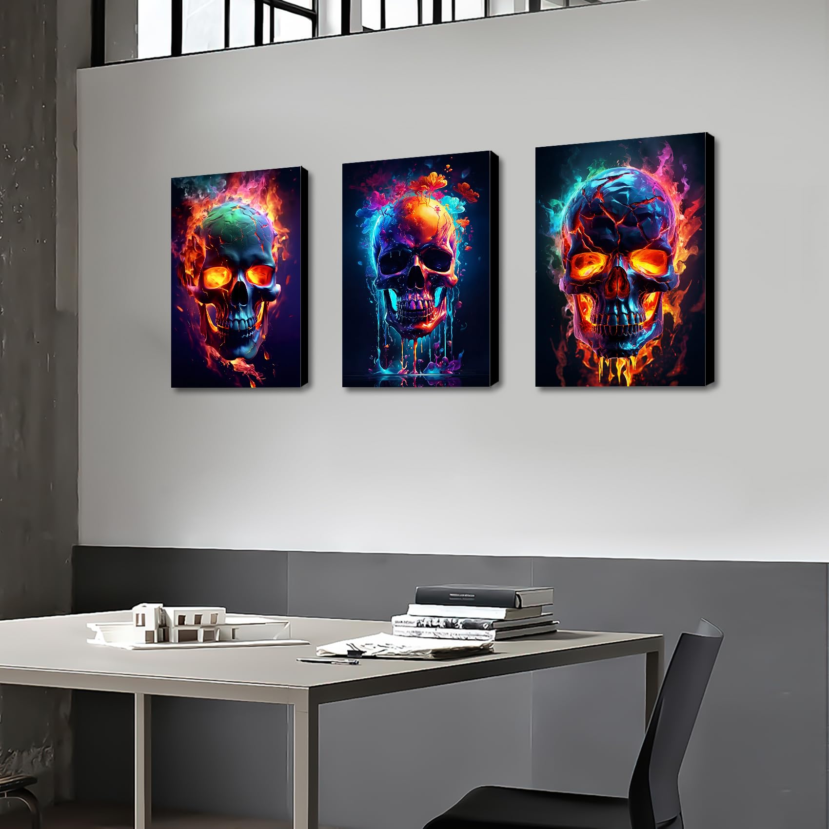 3 Pcs Wooden Framed Canvas Wall Art Set Bohemian Sage Green Canvas Prints Poster Geometric Line Beige Green Pictures for Living Room Bedroom Dinning Room Hallway Stairs Wall Decor 30x40cm x3pcs — view 327