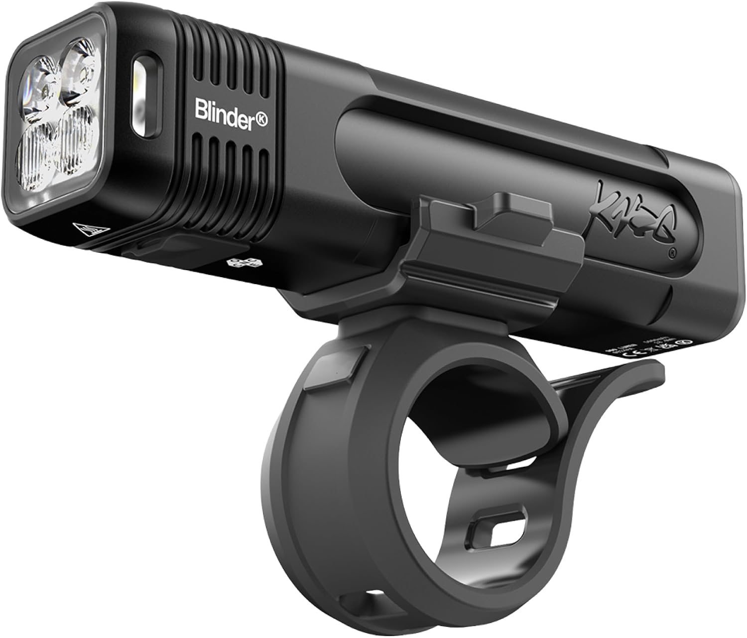 Knog Blinder 700 Front Bike Light, USB Rechargeable LED Headlight | 700 lumen USB rechargeable bike light with six modes, IP67 waterproof protection and side visibility for safer riding.