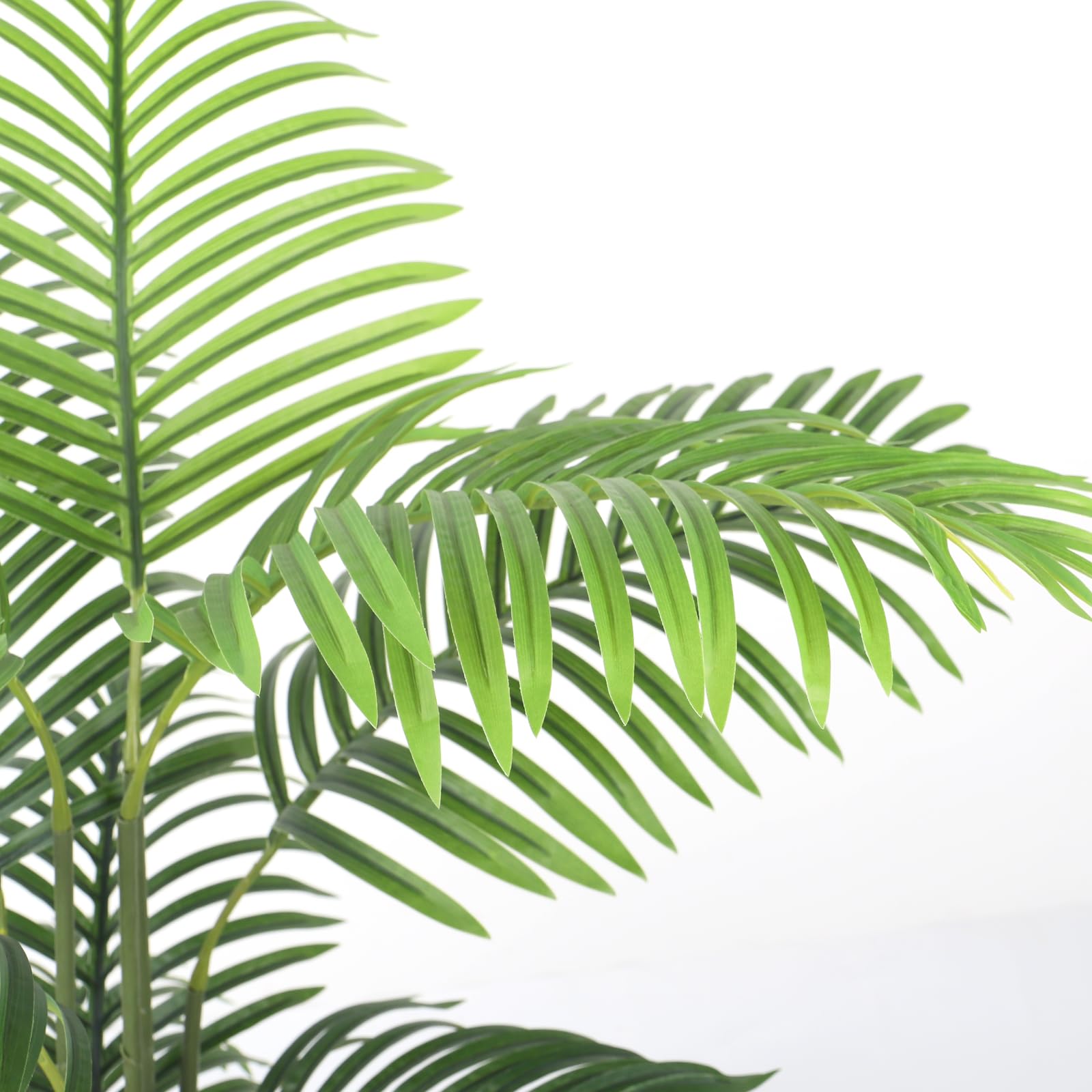 YOLEO Grandes Plantes artificielles en Pot - 120 cm - Palmier Artificiel - Décoration pour Salon, Balcon, Chambre à Coucher, Bureau