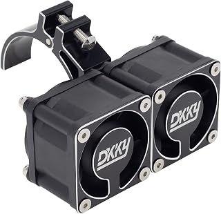 DKKY 21000RPM Motor Fan & Heatsink for 47–51mm Motors (Black)
