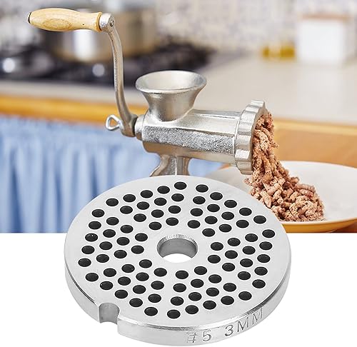 Miniatura 4 de Cuchilla para picadora de carne, 0.118 pulgadas, 0.197 pulgadas, 0.315 pulgadas, 0.394 pulgadas, 0.394 pulgadas, cuchillas de disco de acero