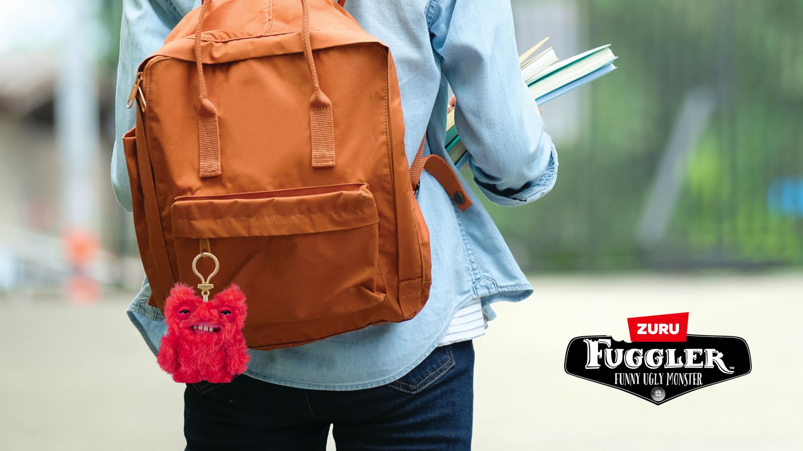 Fuggler Key Rings by ZURU Funny Ugly Monster, Plush, Collectible, Toy (3 Pack): Series 3