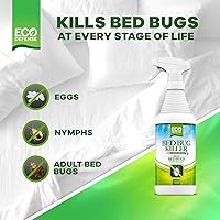 Vista 3 de Cama ECO Defensa para matar acaros, fórmula más rápida, de 16 onzas, forma orgánica natural.