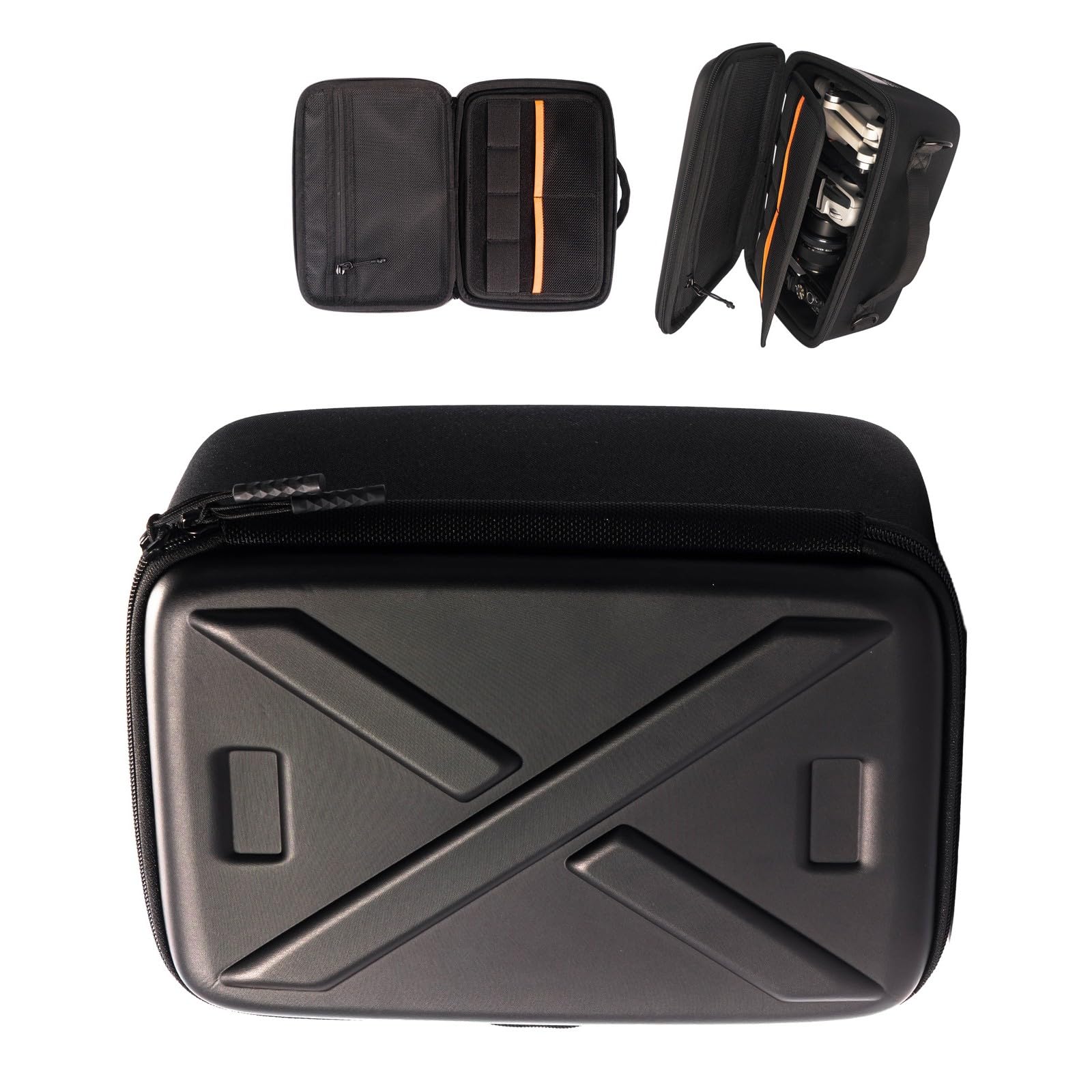Estuche de fotografía compacto para cámara digital y accesorios, caja de soporte ligero y duradero, bolsa de hombro ligera para fotografía