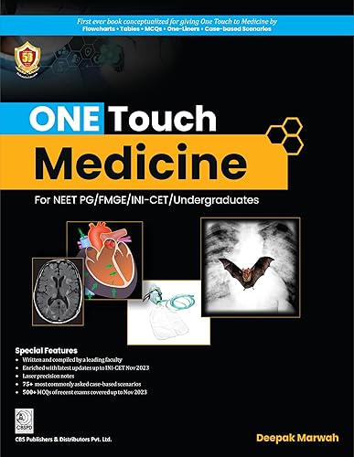 ONE TOUCH MEDICINE for NEET/NEXT/FMGE/INI-CET - 2024 [Paperback] Dr Deepak Marwah