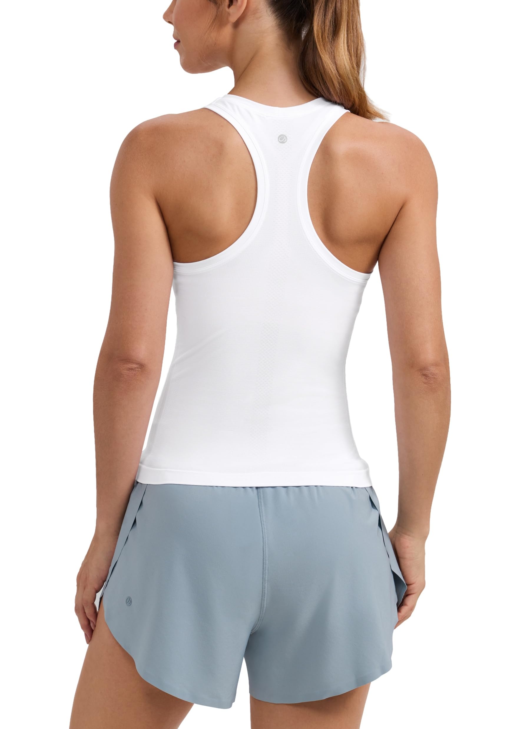 CRZ YOGA Seamless Workout Tank