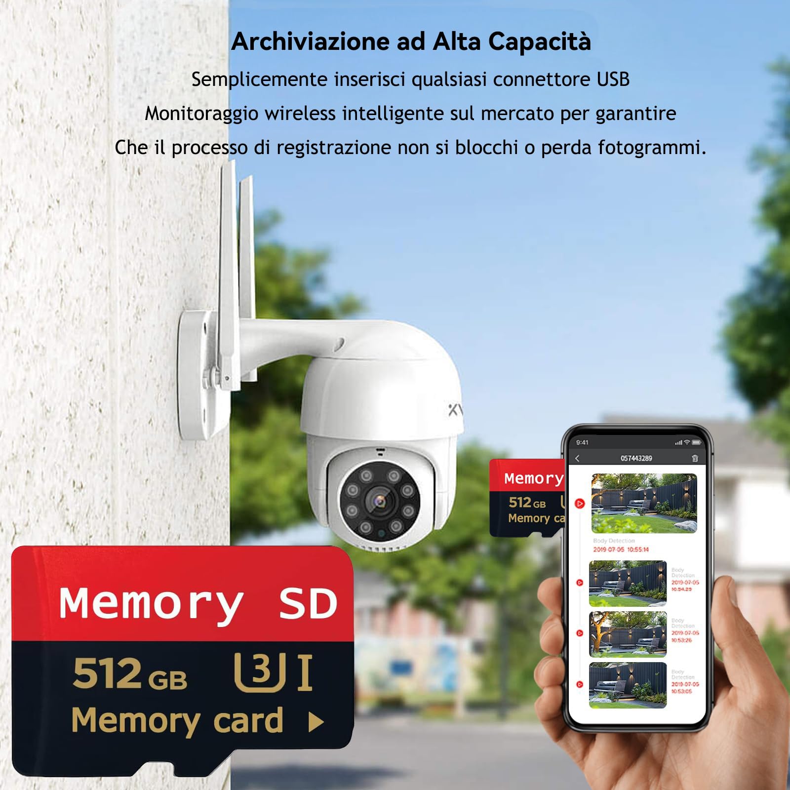 Carte micro SD 512 Go haute vitesse pour smartphones, appareils de jeu portables et drones, caméscopes, commutateurs.