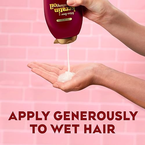 Miniatura 4 de OGX Champú de queratina extra fuerte, 25.4 onzas líquidas