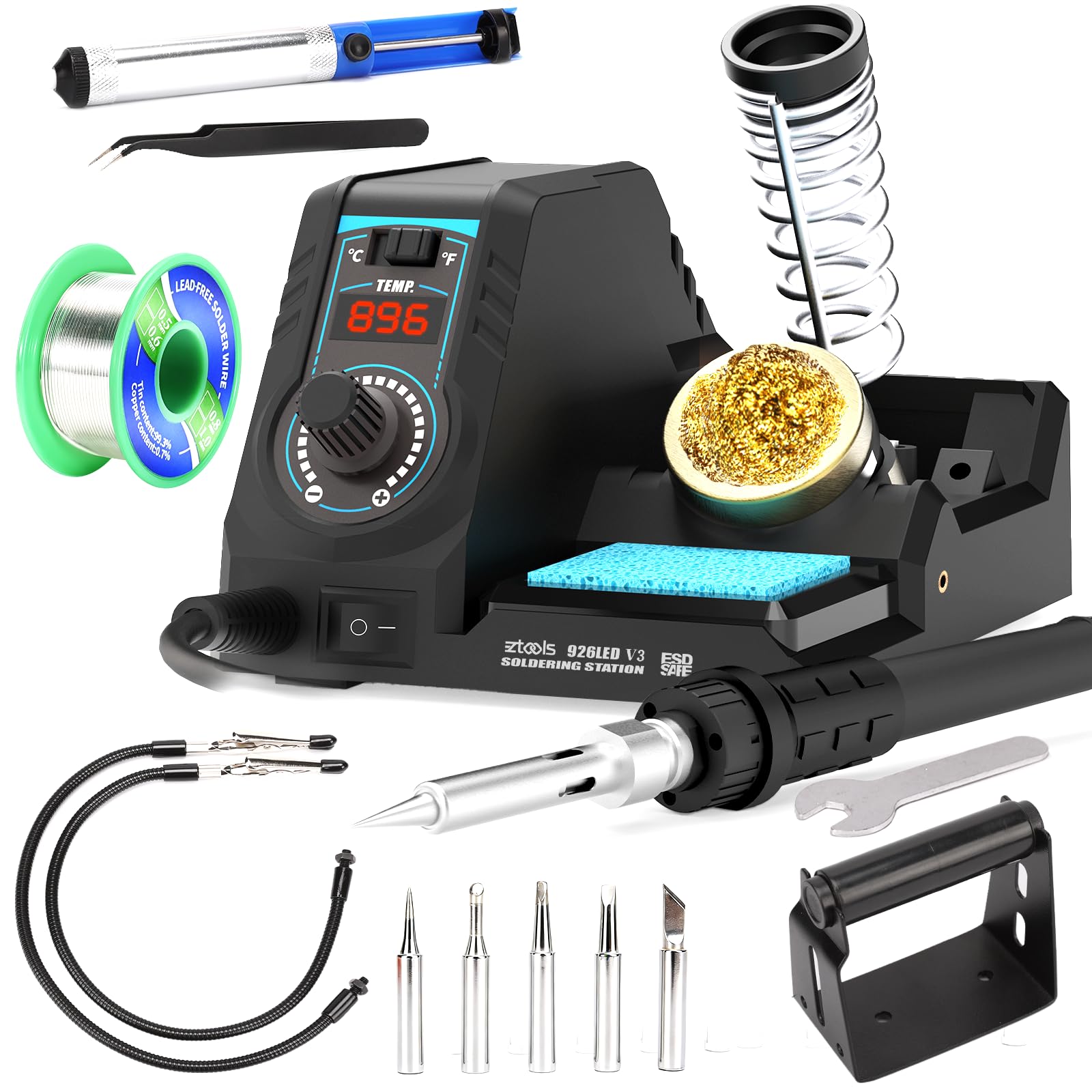 EZTOOLS 926LED V3 60W Soldering Station