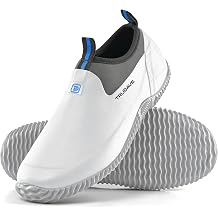 Trudave Garden Shoes for Men & Women, Waterproof Rubber Shoes with 4.5mm Neoprene, Womens Rain Boots for Gardening,Size 6-13