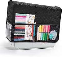 Vista 9 de BAGSFY 2 in 1 Sewing Machine Accessories Set, Sewing Machine Dust Cover with Pad, Compatible with Singer, Brother Sewing Machine and Most Standard