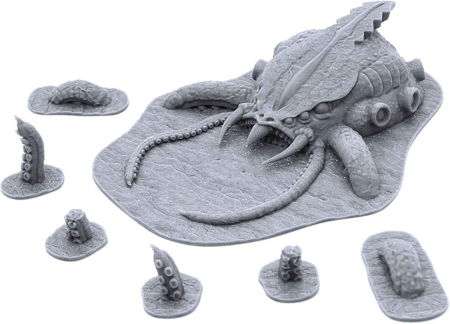 Kraken, 3D Printed 28mm Miniatures for Tabletop RPGs and Wargames